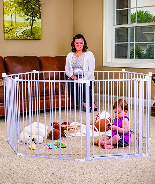 Regalo Adjustable Baby Gate and Play Yard