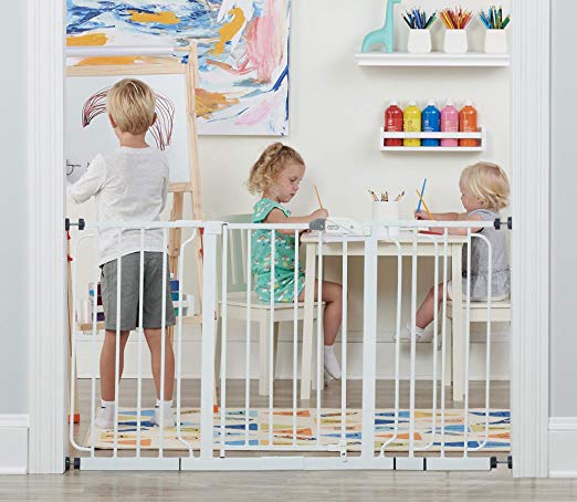 Regalo 56-Inch Extra WideSpan Walk Through Baby Gate