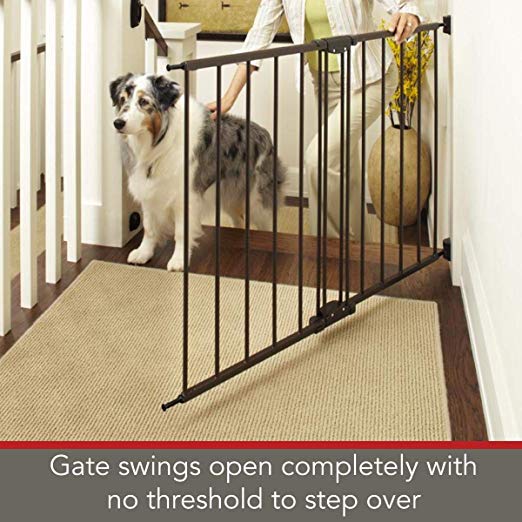 North States 47.85" Easy Swing and Lock Baby Gate