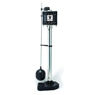 WaterAce WA50CPED Pedestal Pump, Black