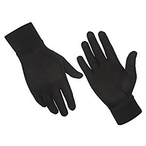 ALASKA BEAR - Natural Silk Liner Gloves Unisex