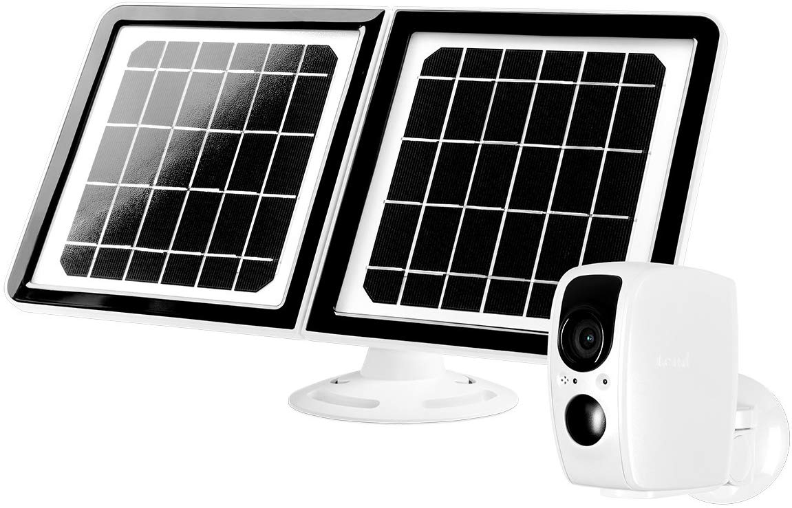 Chamberlain Lynx Solar Weatherproof Outdoor Wifi Surveillance Camera With Solar Panel