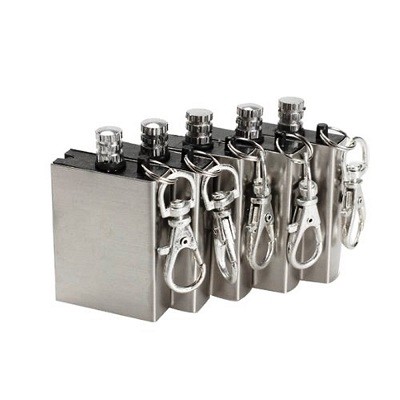 ETOPSTECH Crazy Shopping 5pcs Flint Metal Match Lighter, Lighter Fluid Permanent Matchbox