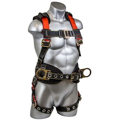 Guardian Fall Protection 11173 M-L Seraph Construction Harness with Side D-Rings