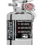 H3R Performance HG100C HalGuard Chrome Clean Agent Fire Extinguisher For Vehicle