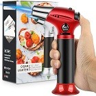 Tencoz Refillable Mini Blow Torch Lighter, Professional Kitchen Cooking Torch