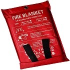 Victosoaring Emergency Survival Fiberglass Fire Blanket