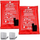 JJ CARE Fire Safety Blanket for Camping-Kitchen-Car Emergency