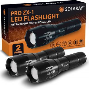 SOLARAY Handheld LED Tactical Flashlights
