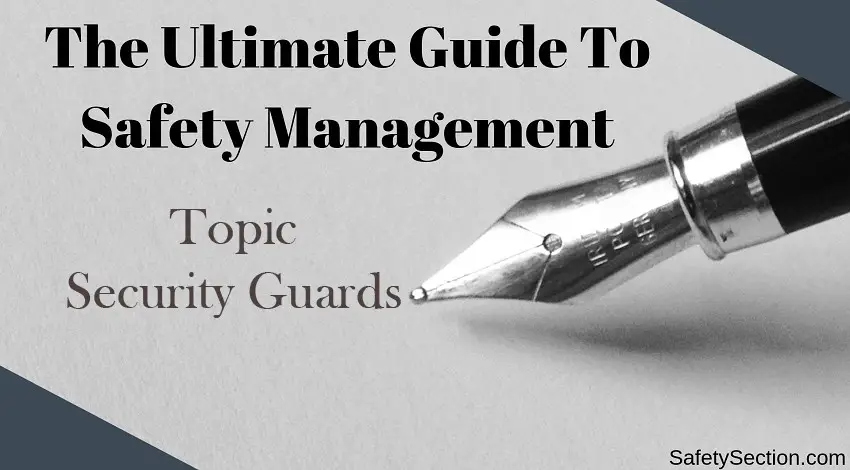 Security Guards Roles and Responsibilities