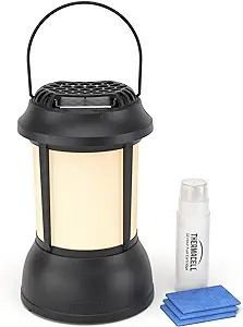 Thermacell PSLL2 Mosquito Repellent Patio Shield Lantern Light Plus 15-Feet of Silent