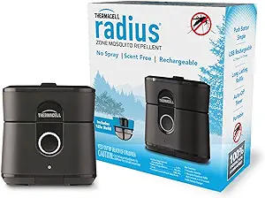 Thermacell Radius Zone Mosquito Repeller, Scent and DEET-Free