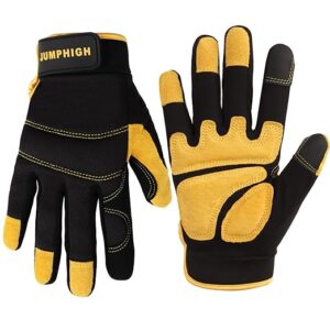 JUMPHIGH Safety Work Gloves