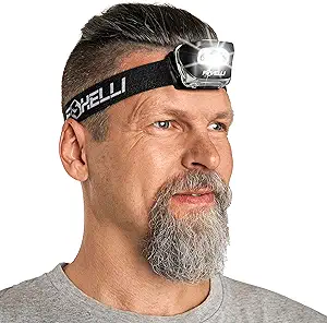 Foxelli Headlamp Flashlight