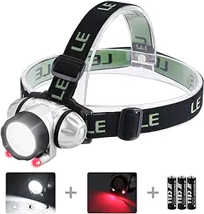 LE LED Headlamp Flashlight