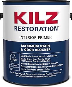 KILZ Restoration Maximum Stain and Odor Blocking Interior Latex Primer/Sealer