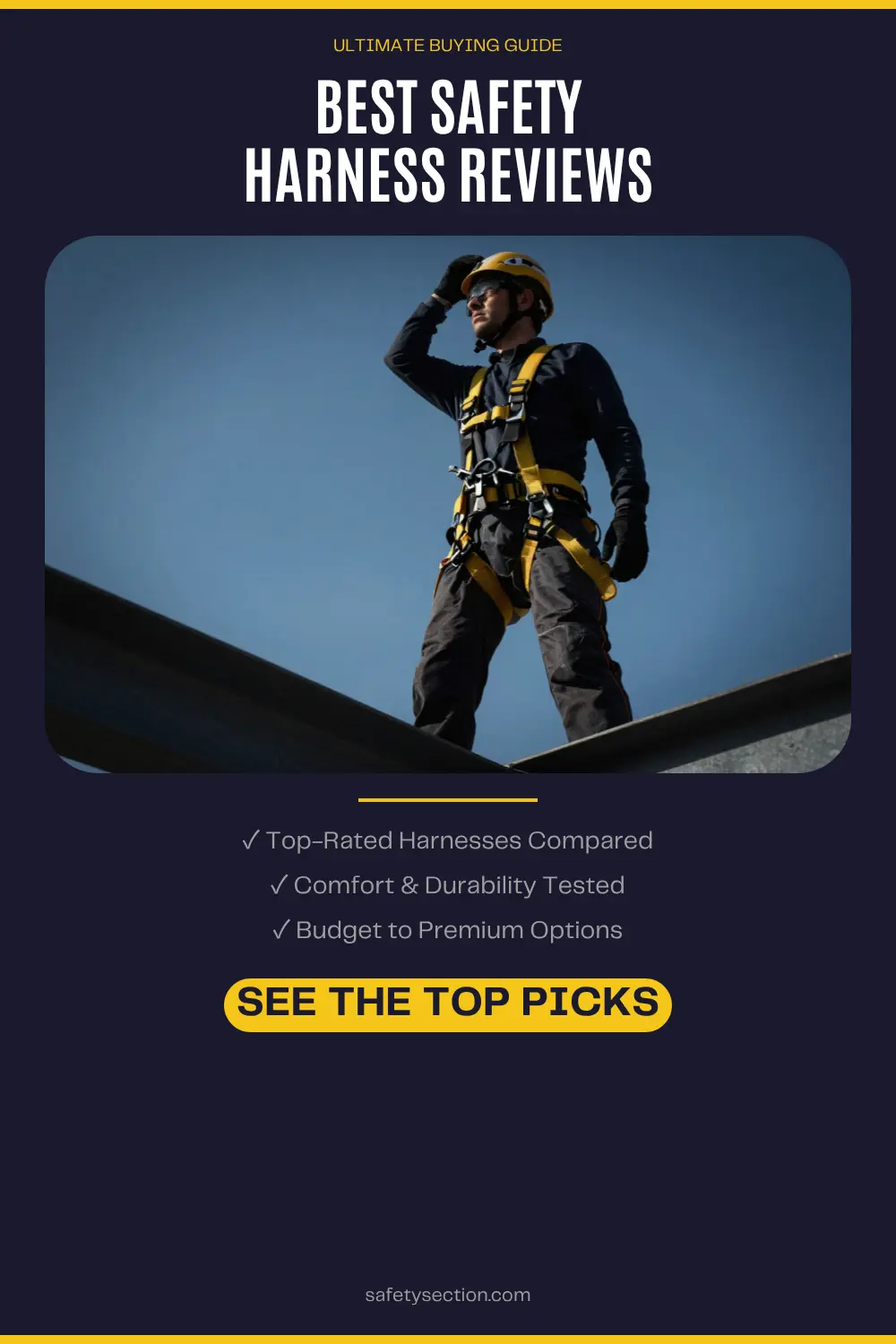 Best Safety Harness Reviews With Ultimate Buying Guide