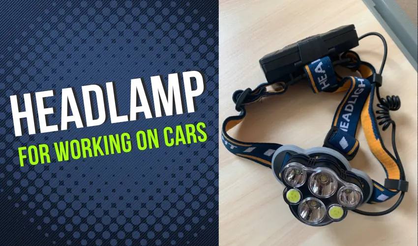 Headlamp For Working On Cars
