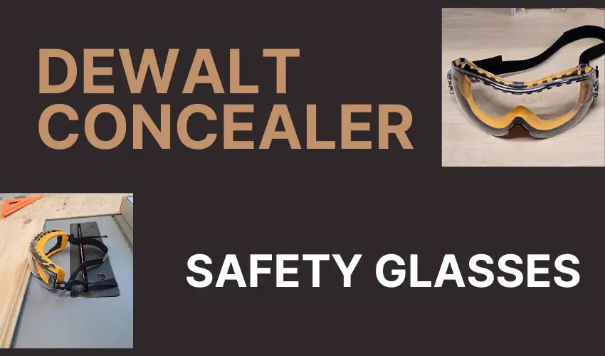 DeWalt Concealer Safety Goggles